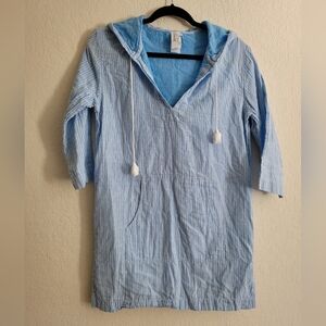 Seafolly Australia Linen striped cover up | size xs